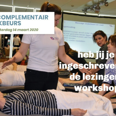 Massage en Complementairvakbeurs Massage en Complementairvakbeurs